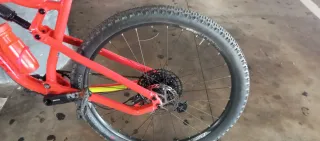 Bicicleta Montaña Roja