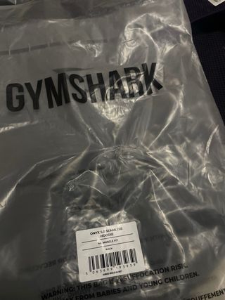 Gymshark Onyx 5.0 Sudadera Negra y Morada