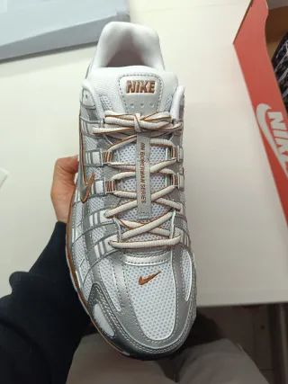 Nike P-6000 gold White