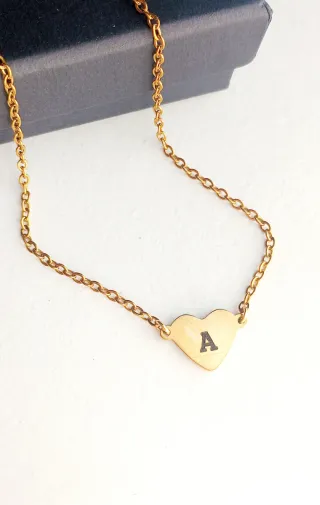 Colgante Corazón Acero Personalizado