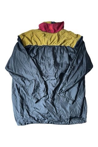 Chaqueta Cortavientos Reebok Vintage Negra y Roja