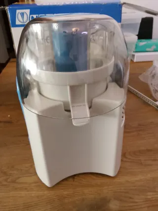 Licuadora para zumos azul