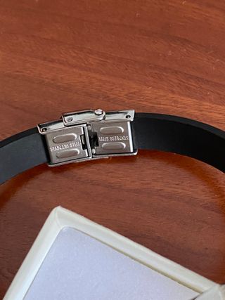 Bracciale Uomo Acciaio e Zirconi