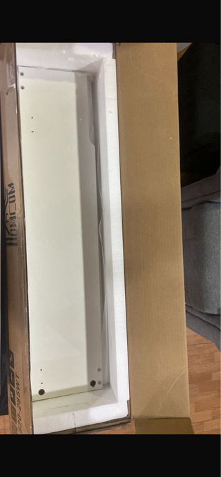 Cubierta Radiador Moderna Blanca