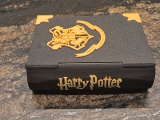 Caja libro mágico Harry Potter