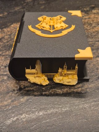 Caja libro mágico Harry Potter