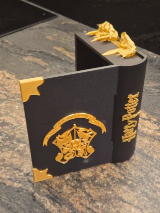 Caja libro mágico Harry Potter