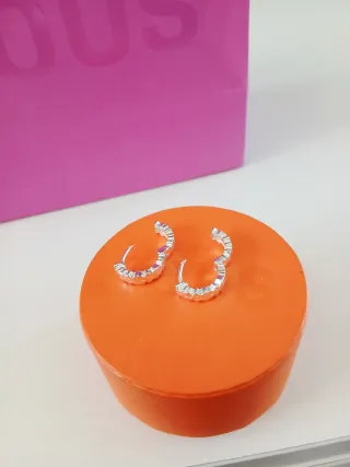 Pendientes Tous Aro Osos Plata