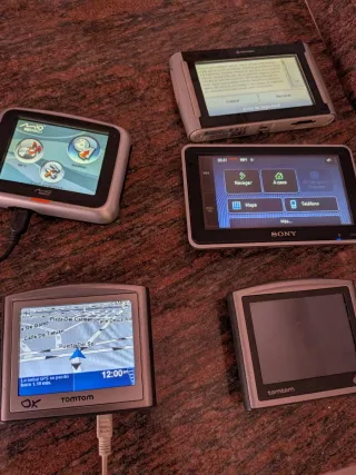 Lote GPS TomTom, Mio, Sony