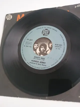 3 Vinili 45 Giri: Mungo Jerry, Procol Harum, Grace