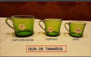 DURALEX AMBAR VINTAG- JUEGO TAZAS DESAYUNO - NUEVO
