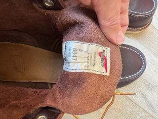 Botas Red Wing Moc Black Cherry Talla 42