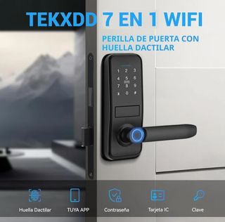 7 en 1 Cerradura de Puerta Inteligente SIN ABRIR