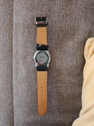 Reloj G&B Time Negro y Plateado