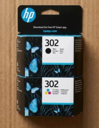 Cartuchos HP 302 Negro y Tricolor Originales