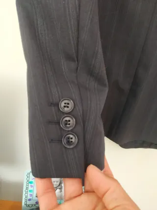 Vendo Blazer de Hombre Color azul  con Rayas