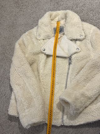 Giubbotto Levi’s Sherpa Bianco Biker Moto Corto M