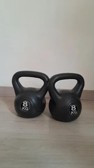 2 Mancuernas Kettlebell 8kg