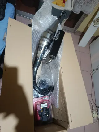 Yamaha Aerox Scooter Azul