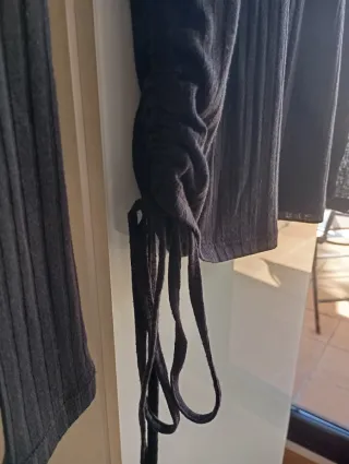 Camiseta negra Slowlove manga larga