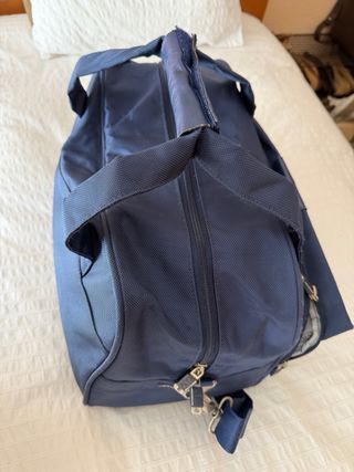 ADOLFO DOMINGUEZ Bolsa de viaje azul