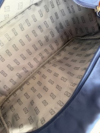 ADOLFO DOMINGUEZ Bolsa de viaje azul