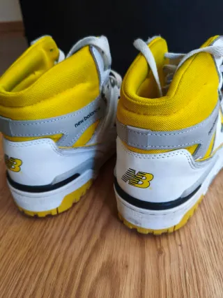 Zapatillas New Balance 650 Blancas y Amarillas