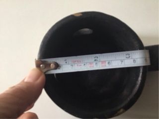 Caja y portavelas cerámica artesanal