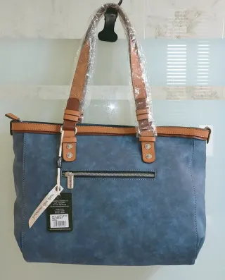 Bolso Tote Dogsbybeluchi Azul Multicolor