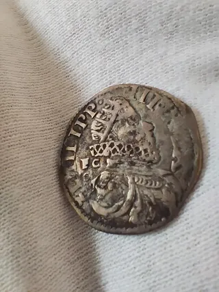 1 Carlino 1620 Nápoles Felipe III