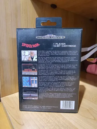 Spider-Man Megadrive Sega 16-BIT