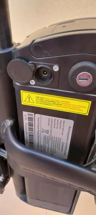 Bicicleta Plegable DVU Negra