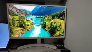 Monitor LG 24 LED IPS Blanco 24MP58VQ