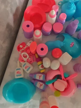 Lote Juguetes Cuidado Bebé
