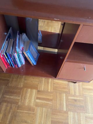 Mueble de entrada con espejo,falta balda cristal