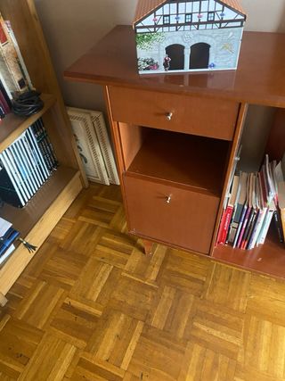 Mueble de entrada con espejo,falta balda cristal