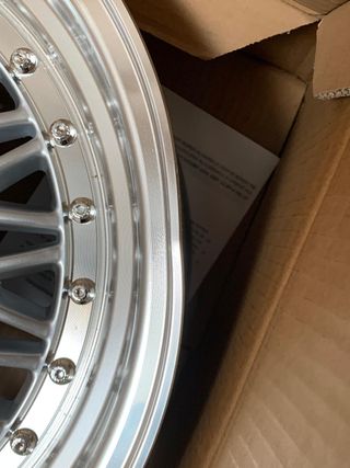 4 LLANTAS 7.5x16 4x100 4x108 DARE RS, GOLPE TRANSP