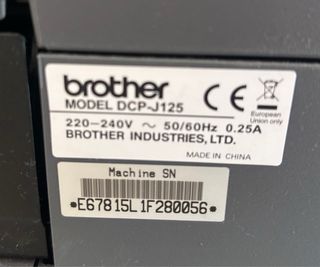 Impresora Escáner Brother DCP-J125 Energy Star
