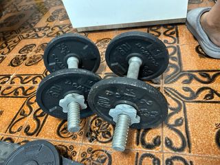 Set Mancuernas 20kg Decathlon Portátil