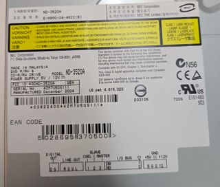 Masterizzatore NEC DVD±RW IDE