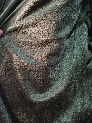 Chaqueta acolchada verde oscuro