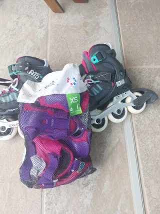 Patines en línea Oxelo Talla 32-35.