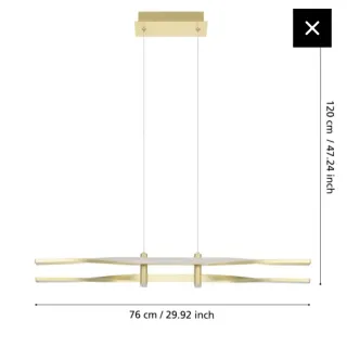 Lámpara colgante de diseño EGLO
