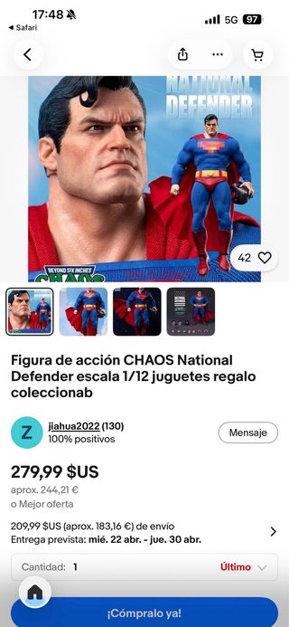Figura National Defender de Chaos