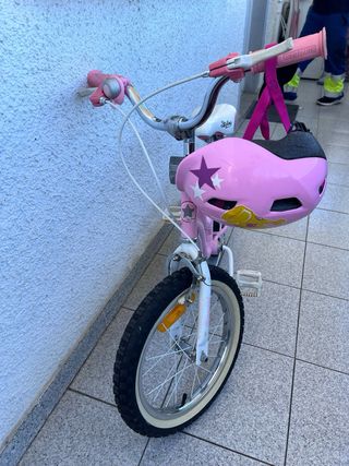 Bicicleta infantil rosa