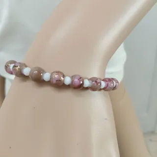 Bracciale elastico BOCAROL porcellana