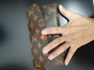 Cartera mujer estilo Louis Vuitton Marrón
