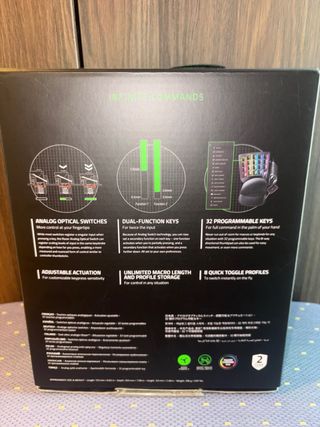 Razer Tartarus Pro Teclado Gaming Óptico