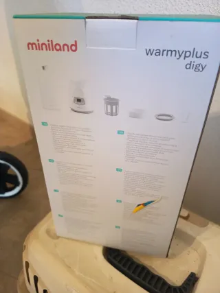 Miniland Warmyplus Digy Calentador y Esterilizador
