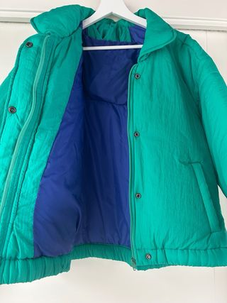 Cazadora Vintage Verde y Azul